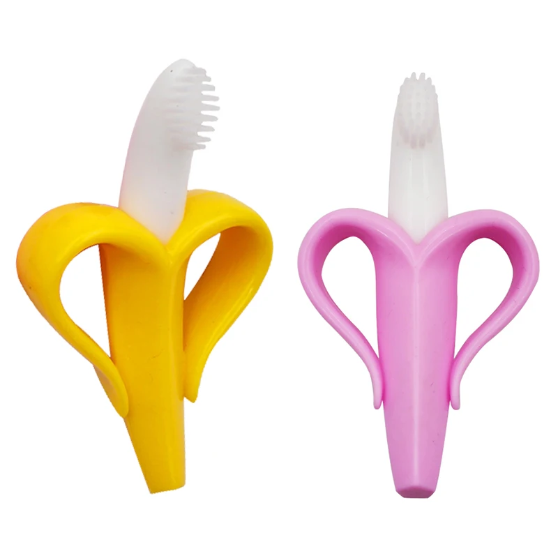 Baby Teether Toys Toddle Cute Banana Crib Rattle Bendable Activity Training ToothBrush Silicone Teething Toy with retail package
Baby Teether Toys Toddle Cute Banana Crib Rattle Bendable Activity Training ToothBrush Silicone Teething Toy with retail package