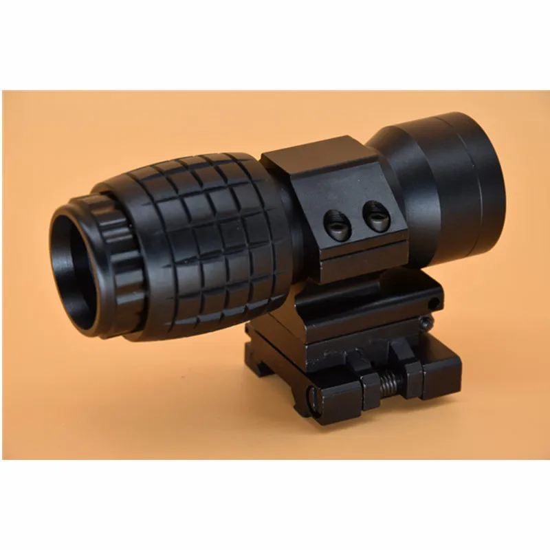 Optic sight 3X Magnifier Scope Compact Hunting Riflescope Sights with Flip Up cover Fit for 20mm Rifle Gun Rail Mount
Optic sight 3X Magnifier Scope Compact Hunting Riflescope Sights with Flip Up cover Fit for 20mm Rifle Gun Rail Mount