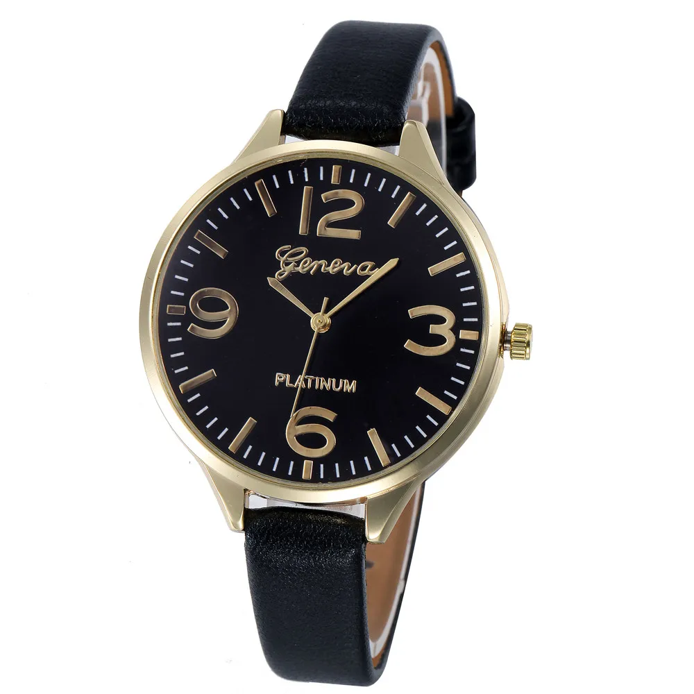 Geneva Women Ladies Watch Solid Color Dial Quartz Wrist Watch relojes mujer montres femme reloj de mujer dames horloges zegarek
Geneva Women Ladies Watch Solid Color Dial Quartz Wrist Watch relojes mujer montres femme reloj de mujer dames horloges zegarek
