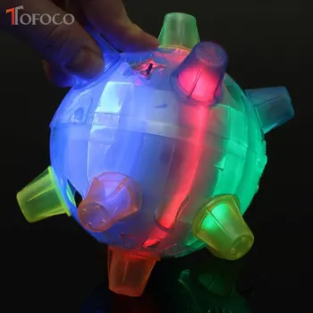 LED Light Jumping Ball Kids Crazy Music Football Children's Funny Toy Bouncing Dancing Kid Vibrating Toy Ball TOFOCO
LED Light Jumping Ball Kids Crazy Music Football Children's Funny Toy Bouncing Dancing Kid Vibrating Toy Ball TOFOCO