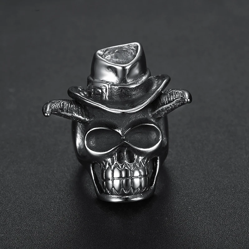 skull horn rings for men women (3)