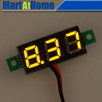 Argedo 50PCS/lot High-precision Yellow DC 2.5~30V 2-wires Digital Voltmeter Volt Panel Meter #BV189 @SD
Argedo 50PCS/lot High-precision Yellow DC 2.5~30V 2-wires Digital Voltmeter Volt Panel Meter #BV189 @SD