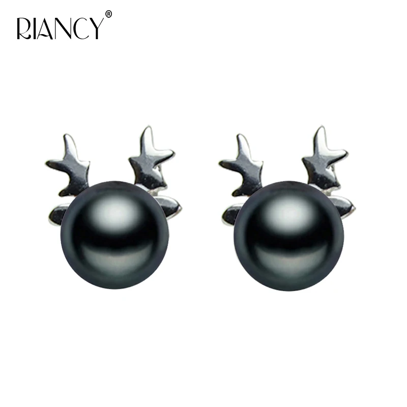 Fashion black natural freshwater pearl stud earring for women pearl earriing of pearl jewelry girl birthday gifts
Fashion black natural freshwater pearl stud earring for women pearl earriing of pearl jewelry girl birthday gifts