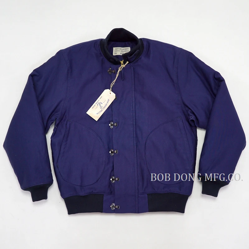 BOB DONG Early Time USN Front Hook Deck Jacket Winter Mens Warm Military Uniform
BOB DONG Early Time USN Front Hook Deck Jacket Winter Mens Warm Military Uniform