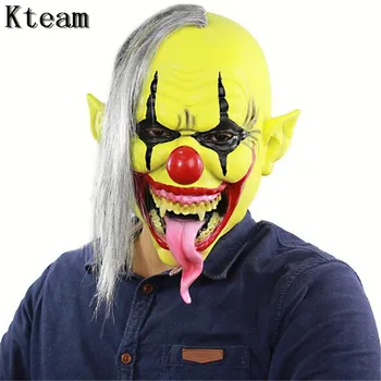 2018 Funny Movie Stephen King's It Pennywise Clown Joker Costume Party Masks Full Face Hair BALL Cosplay Mask Fancy Dress Props
2018 Funny Movie Stephen King's It Pennywise Clown Joker Costume Party Masks Full Face Hair BALL Cosplay Mask Fancy Dress Props