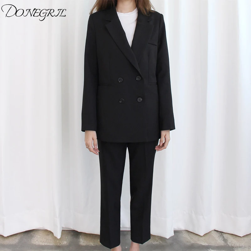 2019 Spring Autumn Formal Plus Size Feminino Office Work Women Black Blazers and Jackets Suit Work Wear Blazer Roupas Feminina
2019 Spring Autumn Formal Plus Size Feminino Office Work Women Black Blazers and Jackets Suit Work Wear Blazer Roupas Feminina
