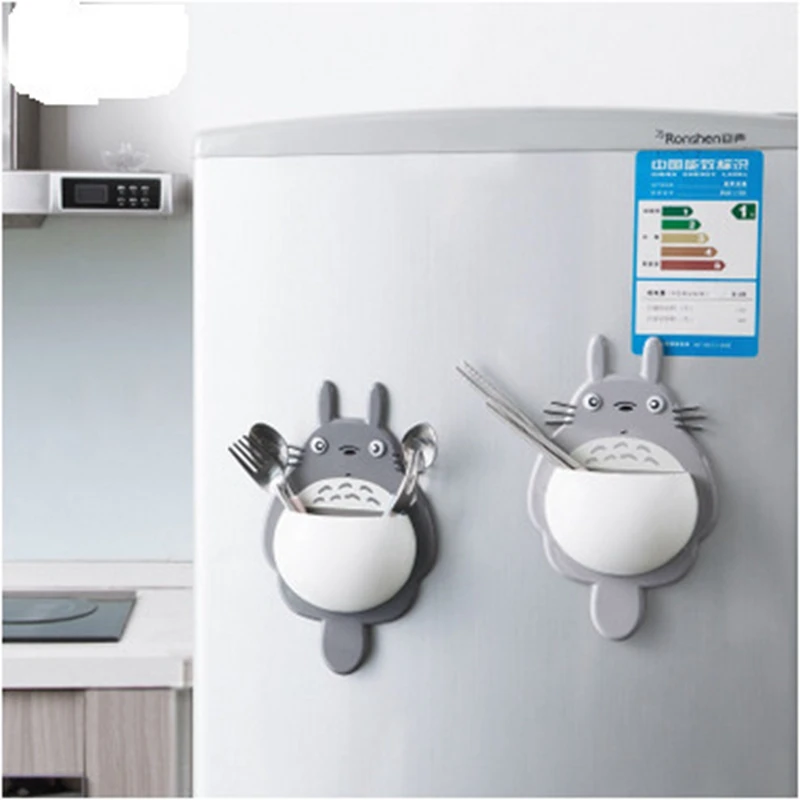 Cute Totoro Bathroom Storage Rack Keys Toothbrush Holder Kitchen Hook 3Vacuum Suction Cups Storage Box On Wall Door Refrigerator
Cute Totoro Bathroom Storage Rack Keys Toothbrush Holder Kitchen Hook 3Vacuum Suction Cups Storage Box On Wall Door Refrigerator