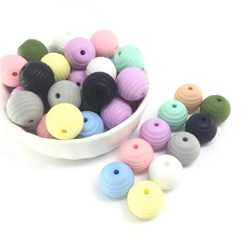 10 PCS Silicone Beads 15 MM Thread Spiral Beads Silicone Chewable DIY Candy Colors Beads Accessories BPA Free Spiral Round Beads
10 PCS Silicone Beads 15 MM Thread Spiral Beads Silicone Chewable DIY Candy Colors Beads Accessories BPA Free Spiral Round Beads