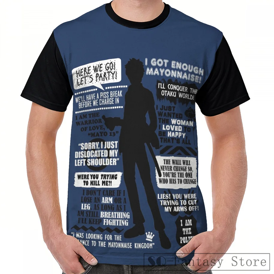 Casual print men t shirt women tops tee Gintama Hijikata Toshiro Quotes Graphic T-Shirt men summer Short Sleeve cute tshirts
Casual print men t shirt women tops tee Gintama Hijikata Toshiro Quotes Graphic T-Shirt men summer Short Sleeve cute tshirts