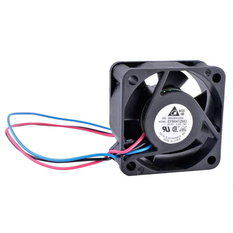 

EFB0412MD 4cm 40x40x20mm 40mm fan DC12V 0.10A Dual ball cooling fan for H3C 3600 switch router