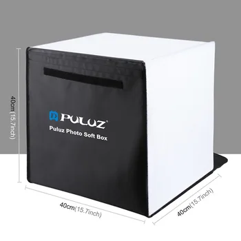 PULUZ 40 x 40cm Photo Studio Box Foldable Photograghy Studio Shooting Soft Box Kits HJ55
PULUZ 40 x 40cm Photo Studio Box Foldable Photograghy Studio Shooting Soft Box Kits HJ55