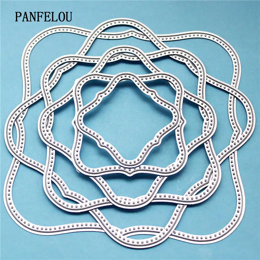 PANFELOU Metal craft Six layers of circular paper die cutting dies for Scrapbooking/DIY Christmas wedding Halloween cards
PANFELOU Metal craft Six layers of circular paper die cutting dies for Scrapbooking/DIY Christmas wedding Halloween cards
