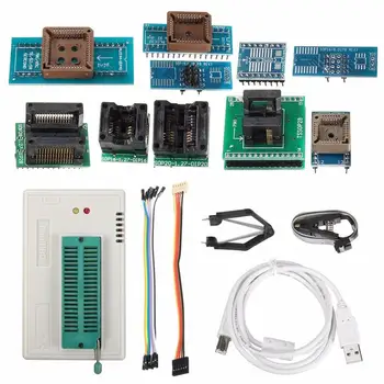 High Quality TL866II Plus Minipro PIC USB BIOS Universal Programmer with full adapters and SOIC8 clip Mini Pro TL866 II Plus
High Quality TL866II Plus Minipro PIC USB BIOS Universal Programmer with full adapters and SOIC8 clip Mini Pro TL866 II Plus