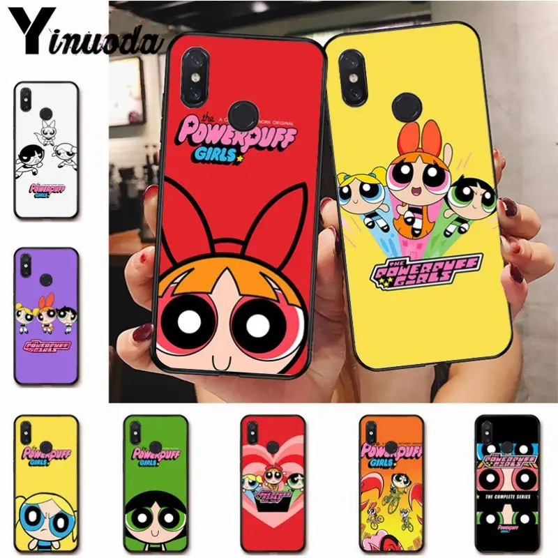 

Yinuoda The Powerpuff Girls soft tpu Cell Phone Case for xiaomi redmi 7 5plus 6pro 6a 4x go note5 note7 note6pro mi8se 9se cover