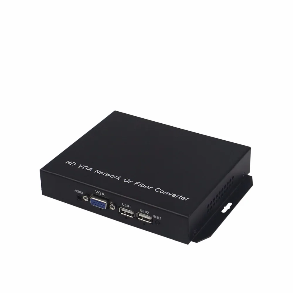 120m VGA KVM VGA Extender Over single-wire CAT5e/6 supports 1 VGA transmitter to N VGA
120m VGA KVM VGA Extender Over single-wire CAT5e/6 supports 1 VGA transmitter to N VGA