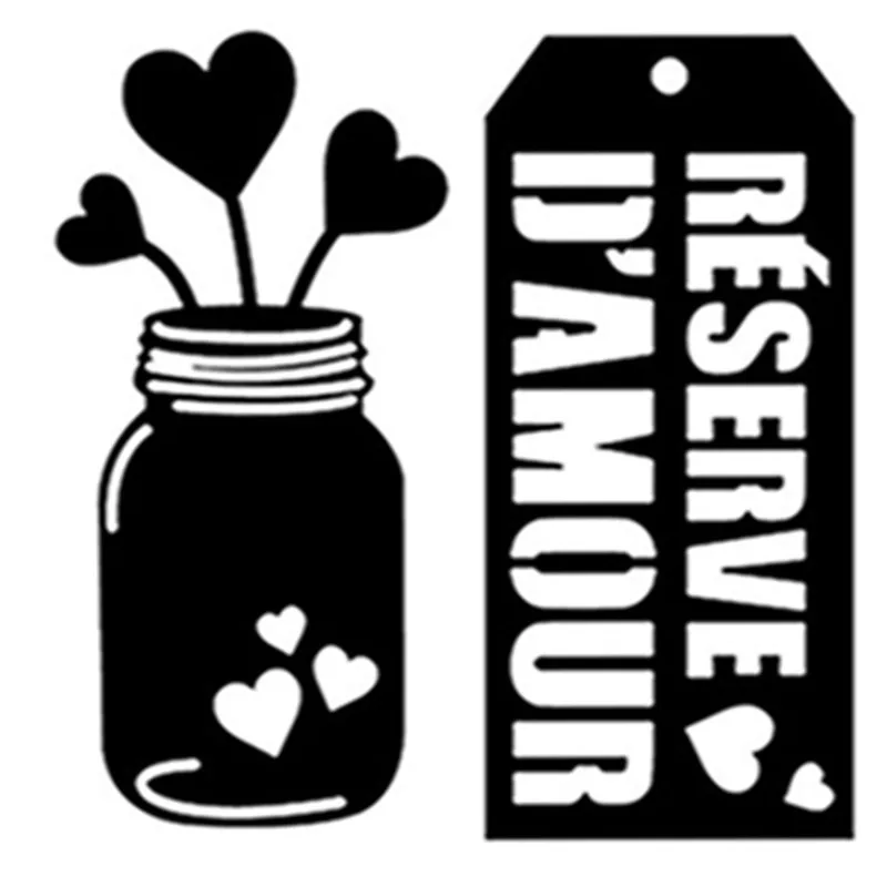 Reserve d'amour" French Words Metal Cutting Dies for Scrapbooking Decorative Stencils DIY Craft Album Card New 2019
Reserve d'amour" French Words Metal Cutting Dies for Scrapbooking Decorative Stencils DIY Craft Album Card New 2019