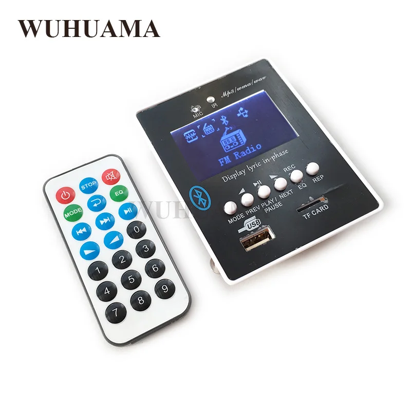 DIY Reproductor MP3 Player TF Card USB Decoder Module DC 12V WAV Lossless Decodering Board Bluetooth Blue LED FM Radio Car KIT
DIY Reproductor MP3 Player TF Card USB Decoder Module DC 12V WAV Lossless Decodering Board Bluetooth Blue LED FM Radio Car KIT