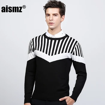 Aismz Pullover Sweater Men Clothes 2018 Pull Homme Sueter Hombre Man O Neck Autumn Winter Warm Striped Male Knitted Slim Fit
Aismz Pullover Sweater Men Clothes 2018 Pull Homme Sueter Hombre Man O Neck Autumn Winter Warm Striped Male Knitted Slim Fit