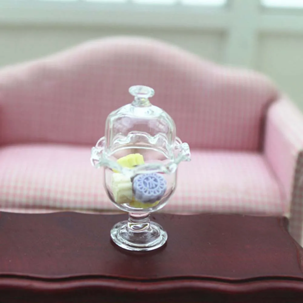1/12 Dollhouse Miniature Accessories Mini Glass Jar Model Simulation Dessert Bottle Toy for Doll House Decoration
1/12 Dollhouse Miniature Accessories Mini Glass Jar Model Simulation Dessert Bottle Toy for Doll House Decoration