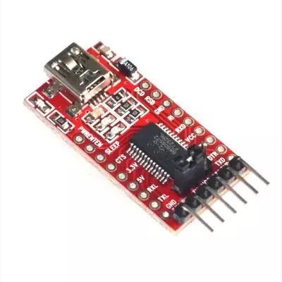 FT232RL FTDI USB 3.3V 5.5V to TTL Serial Adapter Module forArduin Mini Port.Buy a good quality!Please choose me
FT232RL FTDI USB 3.3V 5.5V to TTL Serial Adapter Module forArduin Mini Port.Buy a good quality!Please choose me
