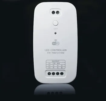 WIFI Dimmer CCT RGB Controller Voice Controller Support Amazon ECHO Voice Control RGB LED Controller
WIFI Dimmer CCT RGB Controller Voice Controller Support Amazon ECHO Voice Control RGB LED Controller