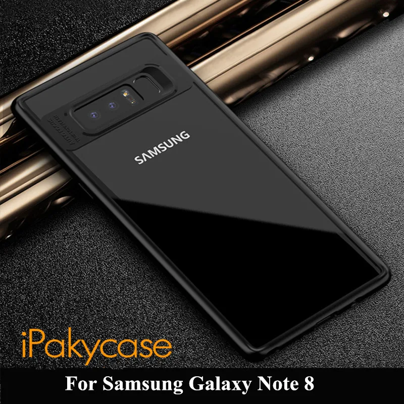 Для samsung galaxy note 8 Чехол iPaky Силиконовый ТПУ + акриловая прозрачная задняя крышка