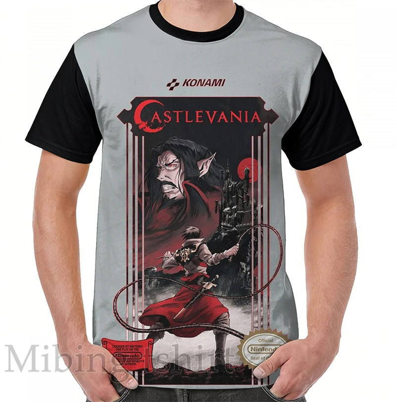Funny print men t shirt women Tops tee CASTLEVANIA Graphic T-Shirt O-neck Short Sleeve Casual tshirts
Funny print men t shirt women Tops tee CASTLEVANIA Graphic T-Shirt O-neck Short Sleeve Casual tshirts