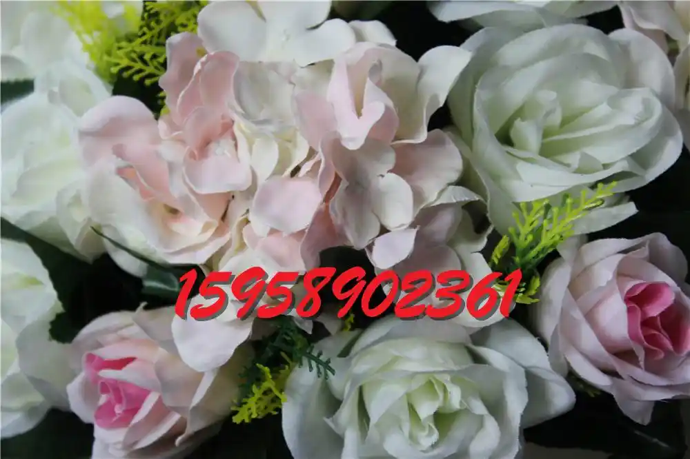 SPR 10 шт./лот Свадебный дорожный свинцовый Искусственный Цветочный центр