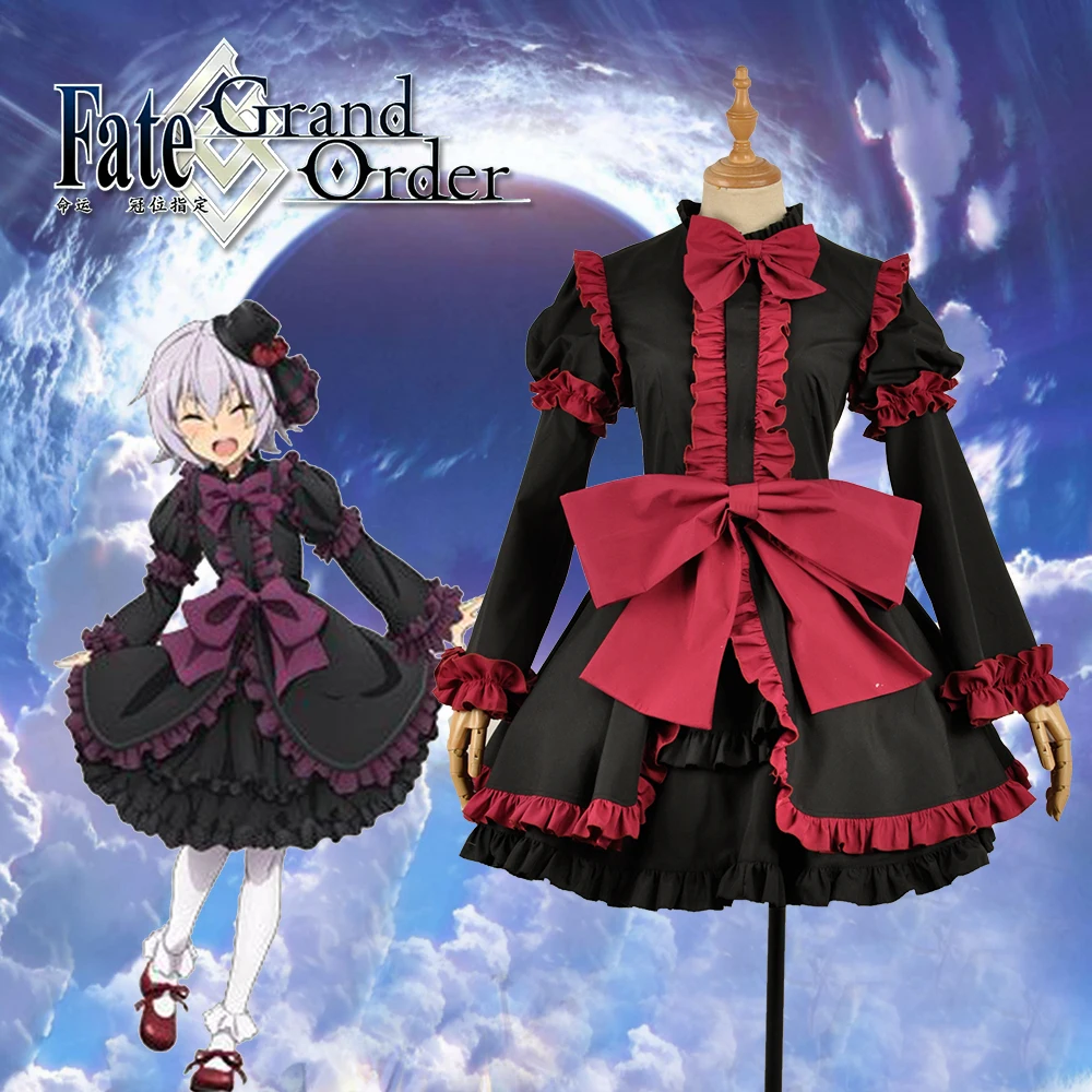 Fate/Apocrypha Epilogue Event Assassin Jack the Ripper Lolita Косплей Костюм на заказ для взрослых женщин