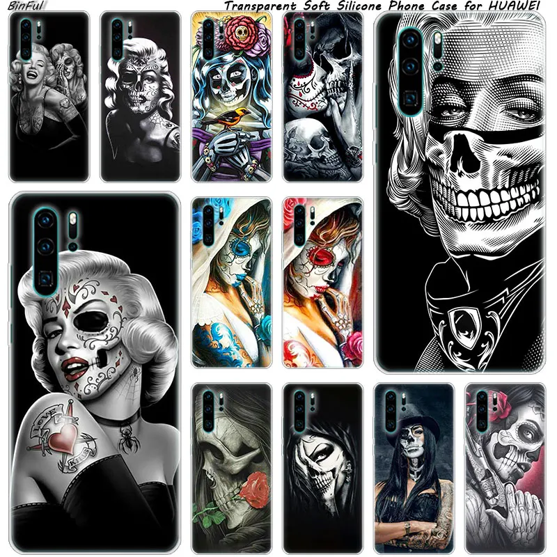 Girl and skull Soft Silicone Phone Case for Huawei P30 P20 Pro P10 P9 P8 Lite 2017 P Smart Z Plus 2019 NOVA 3 3i Fashion Cover
Girl and skull Soft Silicone Phone Case for Huawei P30 P20 Pro P10 P9 P8 Lite 2017 P Smart Z Plus 2019 NOVA 3 3i Fashion Cover