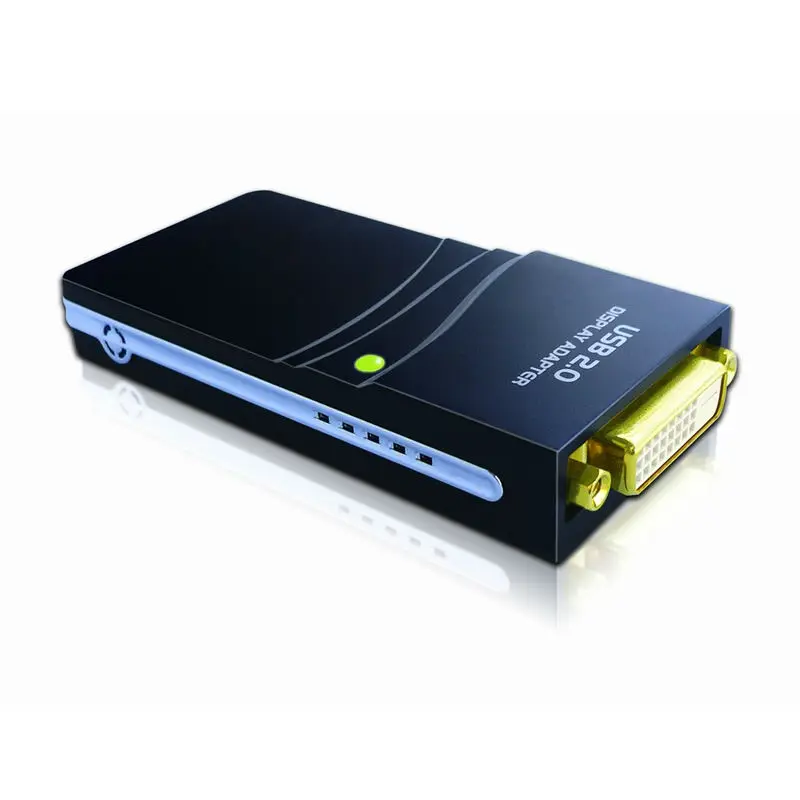 

HD 1080P USB 2.0 To VGA UGA to DIV VGA HDMI External Video Card 17D Graphics Multi-Display Dual Multi Monitor Adapter Converter