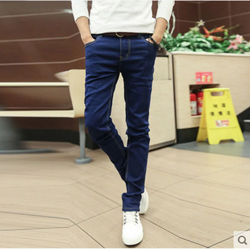 2019 CHOLYL New Fashion Men's Casual Stretch Skinny Jeans Trousers Tight Pants Solid Color Jeans Men Brand Mens Designer Jeans
2019 CHOLYL New Fashion Men's Casual Stretch Skinny Jeans Trousers Tight Pants Solid Color Jeans Men Brand Mens Designer Jeans