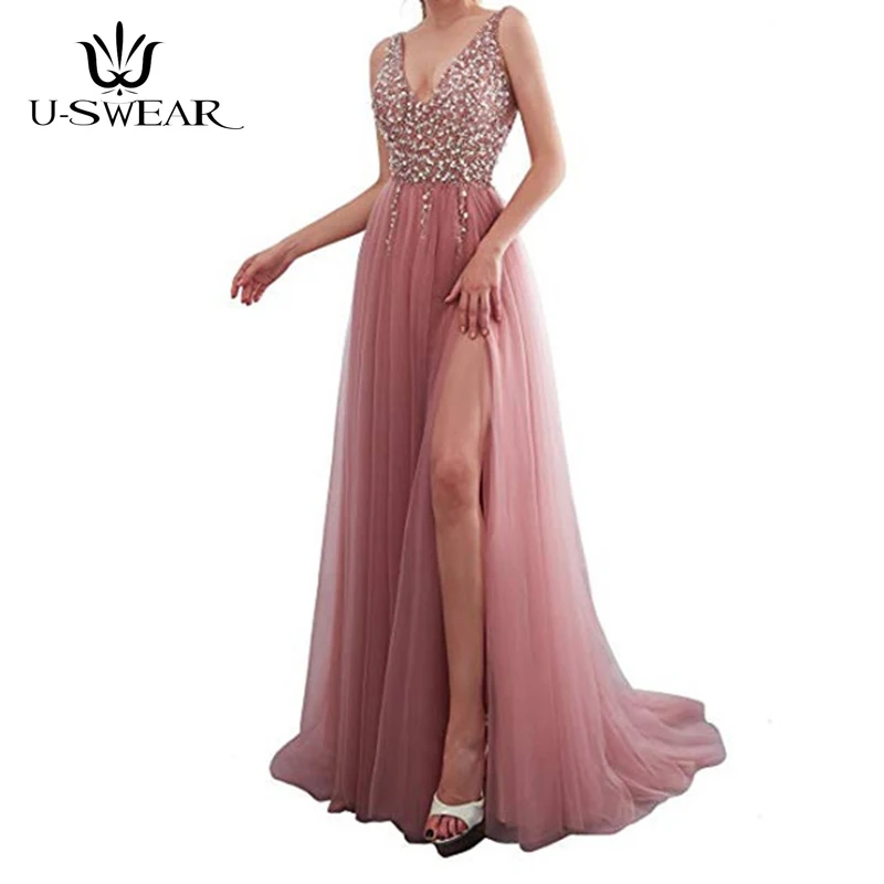 U-SWEAR Evening Dress 2019 A-Line V-Neck Sleeveless Evening Party Prom Formal Gowns Long Slim Dresses Vestidos Robe De Soiree
U-SWEAR Evening Dress 2019 A-Line V-Neck Sleeveless Evening Party Prom Formal Gowns Long Slim Dresses Vestidos Robe De Soiree