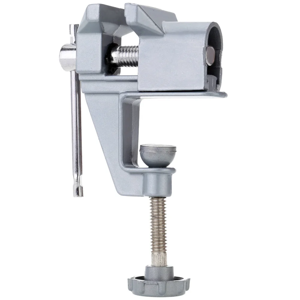 1.6" Aluminum Miniature Small Jewelers Hobby Clamp On Table Bench Vise Mini Tool Vice Muliti-Funcational Multi-tool
1.6" Aluminum Miniature Small Jewelers Hobby Clamp On Table Bench Vise Mini Tool Vice Muliti-Funcational Multi-tool