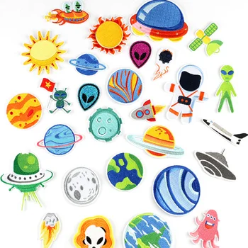 10pcs/lot Universe Space Exploration Planet Patch Badges Embroidery Patch Applique Ironing OnClothing Sewing Supplies Decorative
10pcs/lot Universe Space Exploration Planet Patch Badges Embroidery Patch Applique Ironing OnClothing Sewing Supplies Decorative