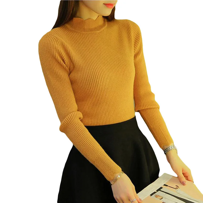 2018 Autumn Winter New Women Sweater coat Solid color half turtleneck Pullover Sweater Women fashion office lady Sweaters RE0915
2018 Autumn Winter New Women Sweater coat Solid color half turtleneck Pullover Sweater Women fashion office lady Sweaters RE0915