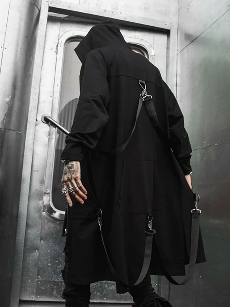 Men Ribbon Thick Casual Long Sleeve Hooded Shirt Coat Male Streetwear Hip Hop Punk Long Style Shirt Cardigan Jacket Outerwear
Men Ribbon Thick Casual Long Sleeve Hooded Shirt Coat Male Streetwear Hip Hop Punk Long Style Shirt Cardigan Jacket Outerwear