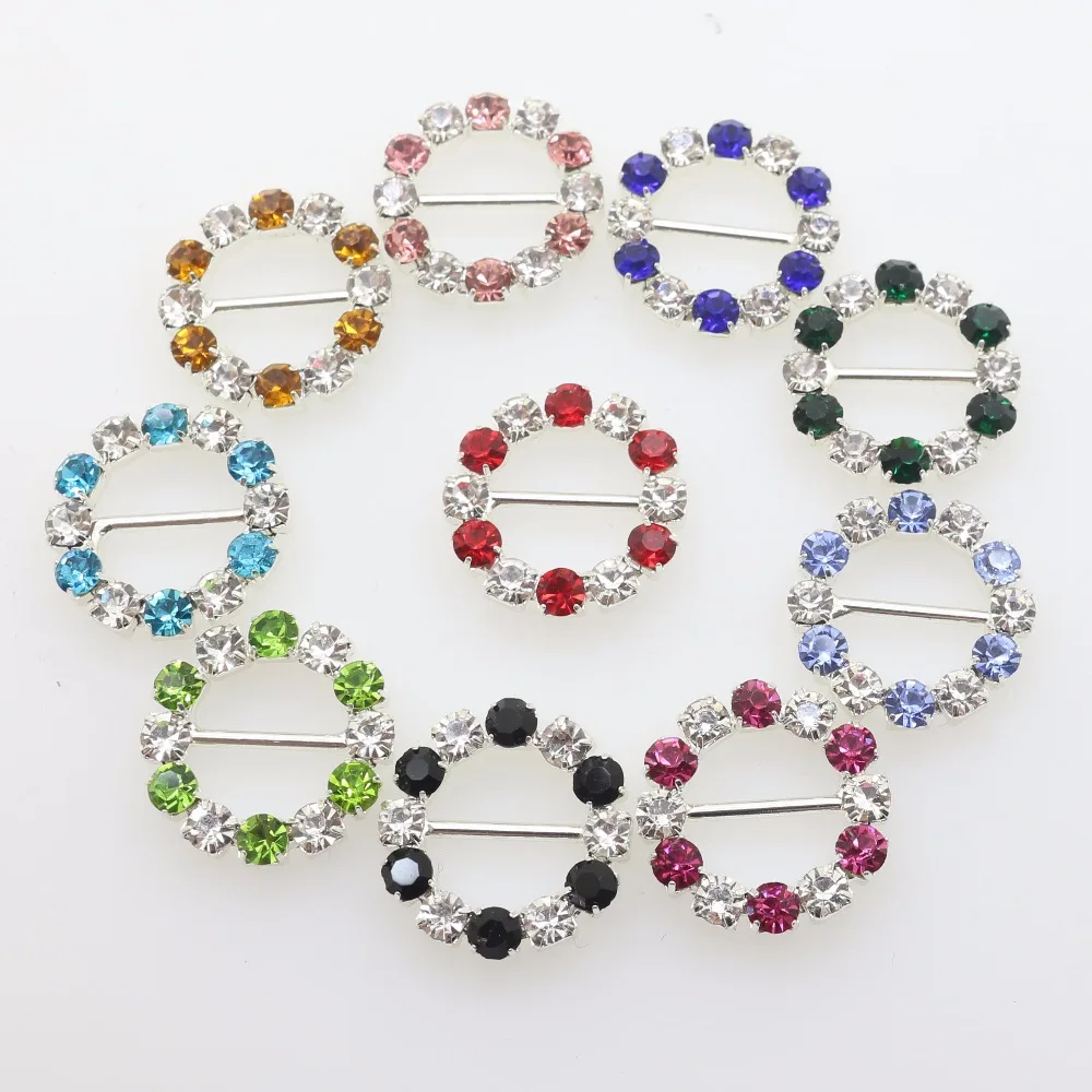 NEW 10pc 20MM silver base Round Crystal Ribbon slider Buckles Bridal Gowns DIY apparel bag shoes decoration beauty accessories
NEW 10pc 20MM silver base Round Crystal Ribbon slider Buckles Bridal Gowns DIY apparel bag shoes decoration beauty accessories