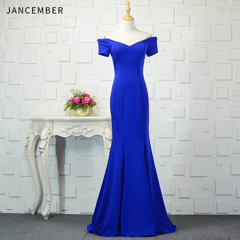 JANCEMBER Heavy Evening Dresses Off the Shoulder Draped Short Simple Satin Court Train Mermaid Floor-Length vestido de noche
JANCEMBER Heavy Evening Dresses Off the Shoulder Draped Short Simple Satin Court Train Mermaid Floor-Length vestido de noche