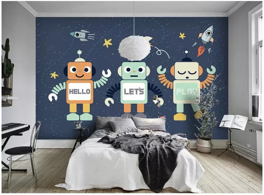 3d photo wallpaper custom mural Cartoon hand drawn robot background Home decor living room 3d wall mural wallpaper for walls 3 d
3d photo wallpaper custom mural Cartoon hand drawn robot background Home decor living room 3d wall mural wallpaper for walls 3 d
