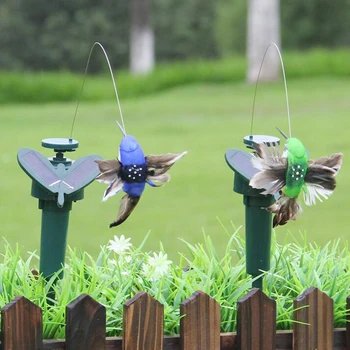 2pcs/set Lovely Solar Power Flying Fluttering Butterfly Bird Flower Garden Yard Decor Patio Lawn Ornament, Random Color
2pcs/set Lovely Solar Power Flying Fluttering Butterfly Bird Flower Garden Yard Decor Patio Lawn Ornament, Random Color