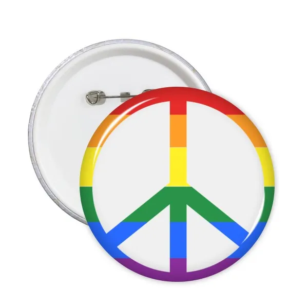LGBT Stippling Rainbow Gay Lesbian Transgender Bisexuals Support Support Flag Round Pins Badge Button Clothing Decoration 5pcs
LGBT Stippling Rainbow Gay Lesbian Transgender Bisexuals Support Support Flag Round Pins Badge Button Clothing Decoration 5pcs
