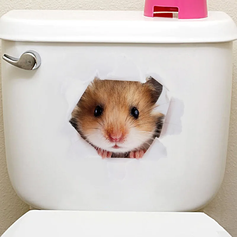 Cute 3D Mouse Cat Wall Sticker Toilet Stickers Home Decoration Wall Decals Kids Room Bedroom Waterproof Refrigerator Home Decor
Cute 3D Mouse Cat Wall Sticker Toilet Stickers Home Decoration Wall Decals Kids Room Bedroom Waterproof Refrigerator Home Decor