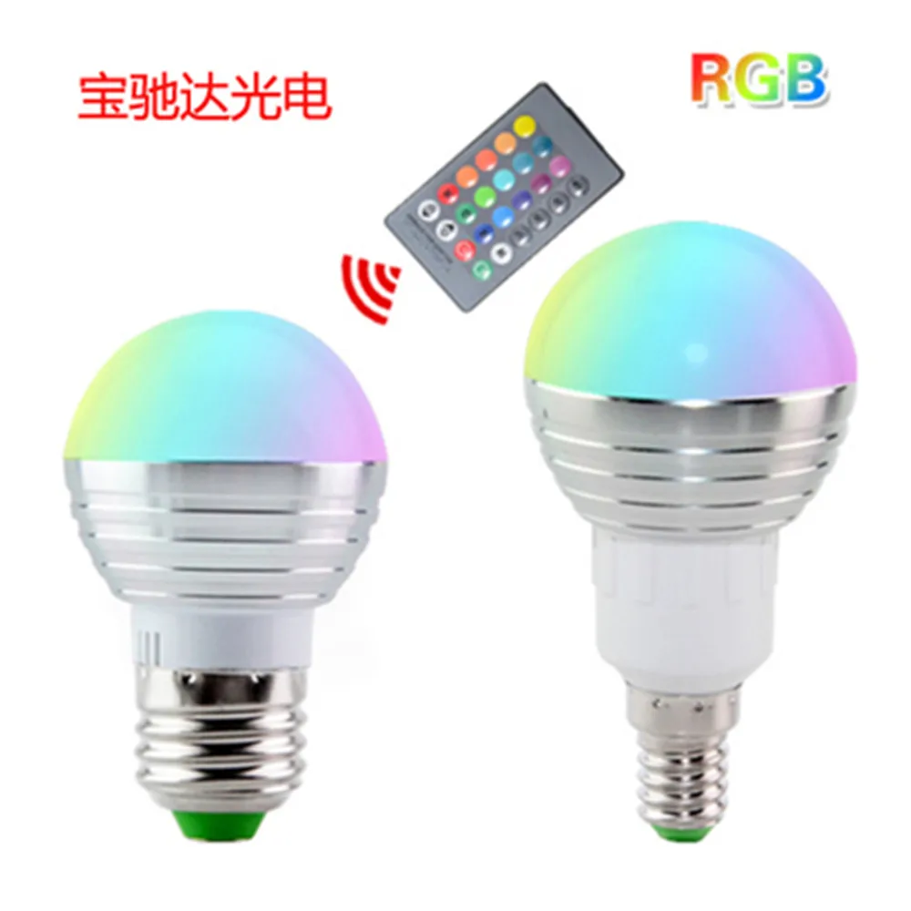85-265 V E27 E14 RGB LED Bombilla 16 color Magic Night LED lampara de luz dimmable luz de la etapa/24key Control remoto vacacion
85-265 V E27 E14 RGB LED Bombilla 16 color Magic Night LED lampara de luz dimmable luz de la etapa/24key Control remoto vacacion