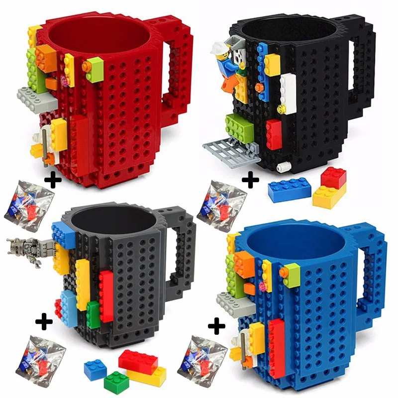 350ml Creative Milk Mug Coffee Cup Creative Build-on Brick Mug Cups Drinking Water Holder for LEGO Building Blocks Design
350ml Creative Milk Mug Coffee Cup Creative Build-on Brick Mug Cups Drinking Water Holder for LEGO Building Blocks Design