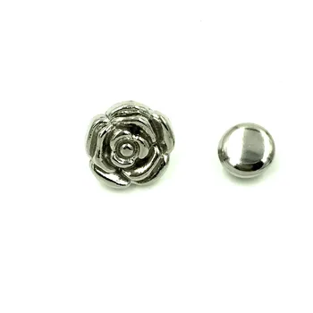 30 Sets New Silver Tone Flower Rose Spike Garment Rivets Studs Spots Crafts Making Findings 13x12mm
30 Sets New Silver Tone Flower Rose Spike Garment Rivets Studs Spots Crafts Making Findings 13x12mm