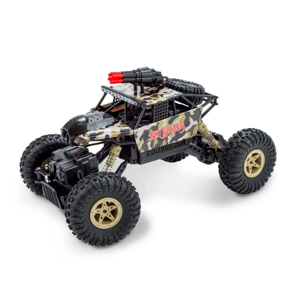 

18428-A 1/18 2.4GHz 4WD RC Missile Car with 0.3MP Wifi FPV Camera Off-road Crawler Real-time for Kids Toy Gift Prensent