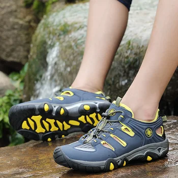 Men Hiking Water Sneakers Professional Aqua Shoes For Men Anti-Slip Men Sport Shoes Brand Travel Shoes Treking Trainers
Men Hiking Water Sneakers Professional Aqua Shoes For Men Anti-Slip Men Sport Shoes Brand Travel Shoes Treking Trainers