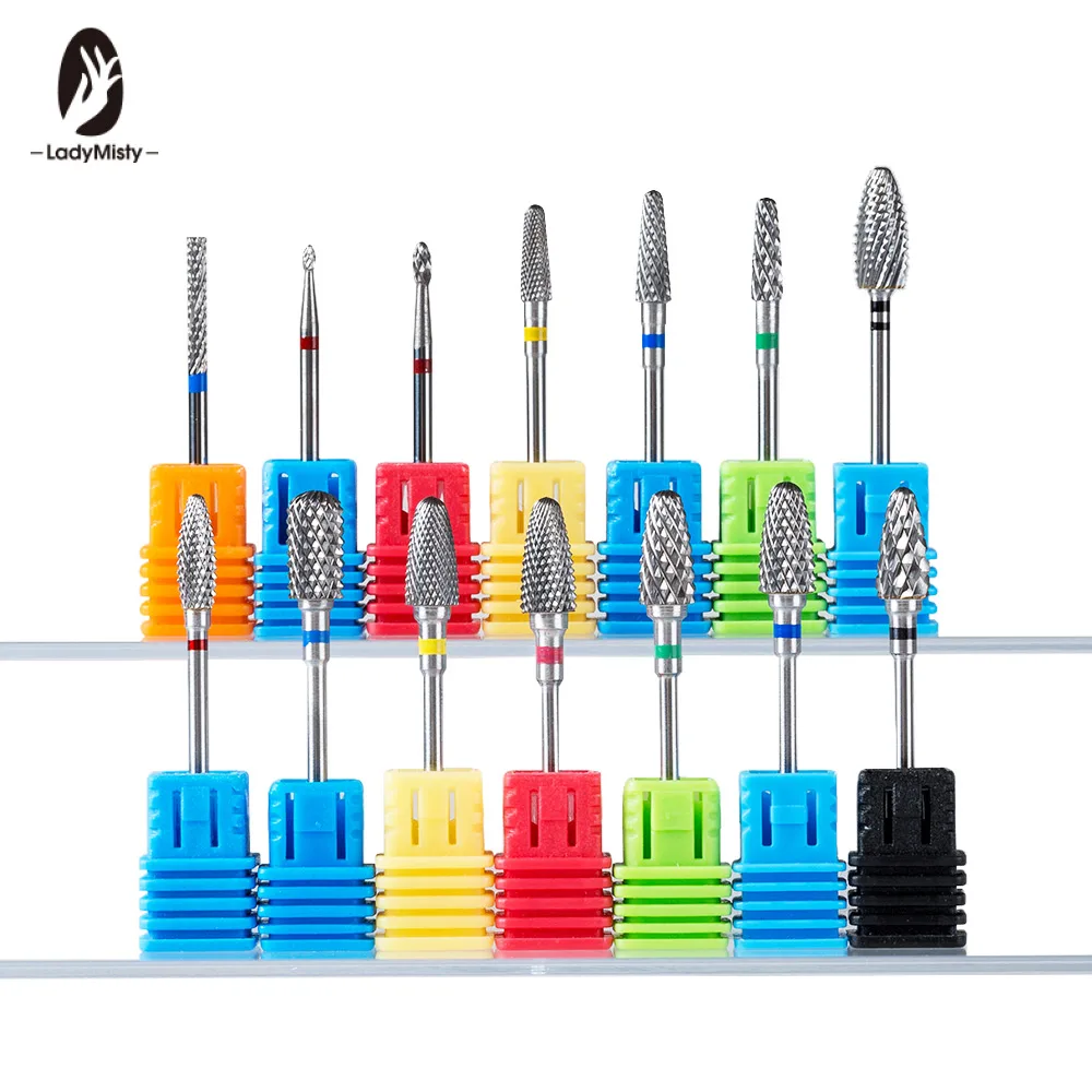 Ladymisty Carbide Nail Drill Bit 3/32'' Millings Cutter Coarse Carbide Drill Electric Nail File Drill Bit For Manicure Machine
Ladymisty Carbide Nail Drill Bit 3/32'' Millings Cutter Coarse Carbide Drill Electric Nail File Drill Bit For Manicure Machine