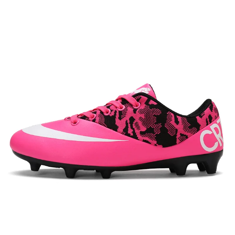 FANPAO Predators CR7 Women Girl High Spikes Cleats AG FG Football Athletic Shoes Outdoor Lawn Game Soccer Footwear for Student
FANPAO Predators CR7 Women Girl High Spikes Cleats AG FG Football Athletic Shoes Outdoor Lawn Game Soccer Footwear for Student